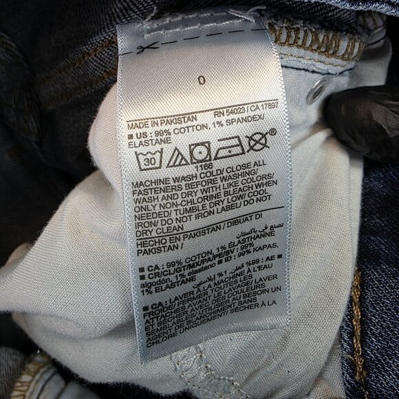 Old Navy Jeans Womens 0 Blue High Rise Flare Leg Stretch Denim Medium Wash Anza - Picture 10 of 12